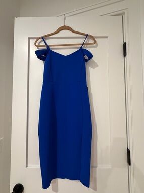 NWT - Express Royal Blue Midi Dress